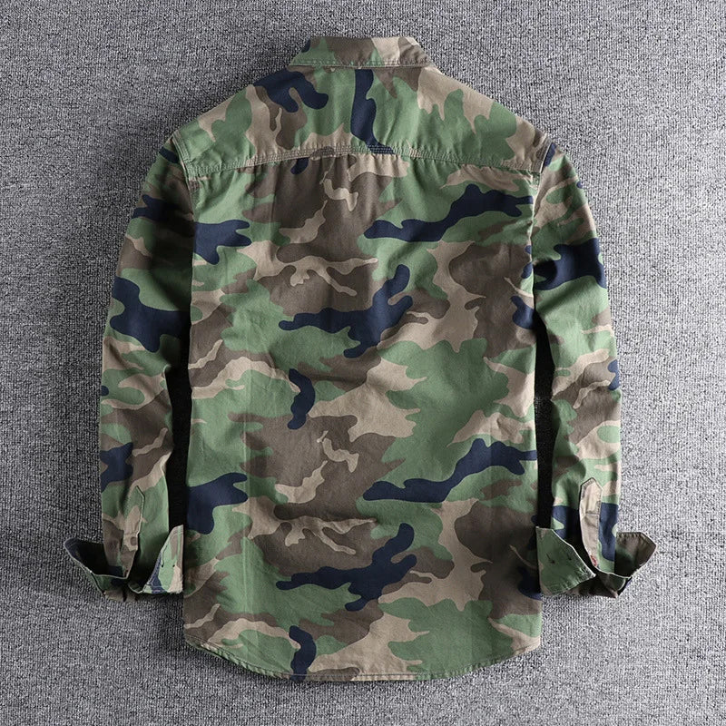 Berkeley | Men's Camo Button-Up Shirt