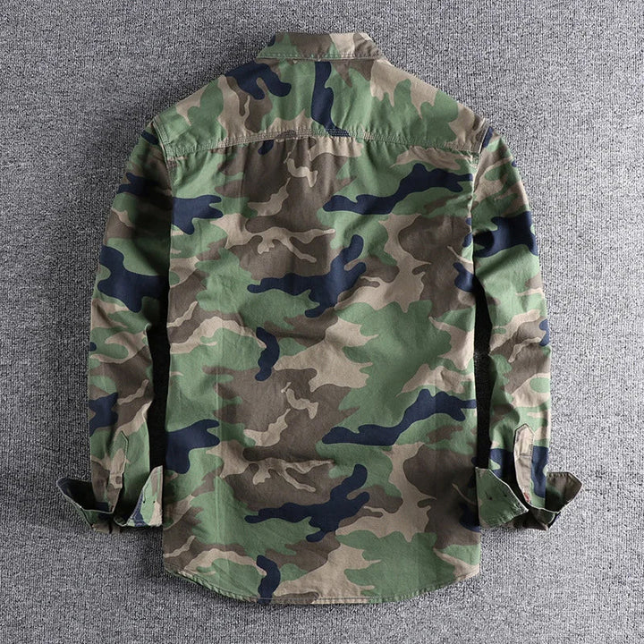 Berkeley | Men's Camo Button-Up Shirt