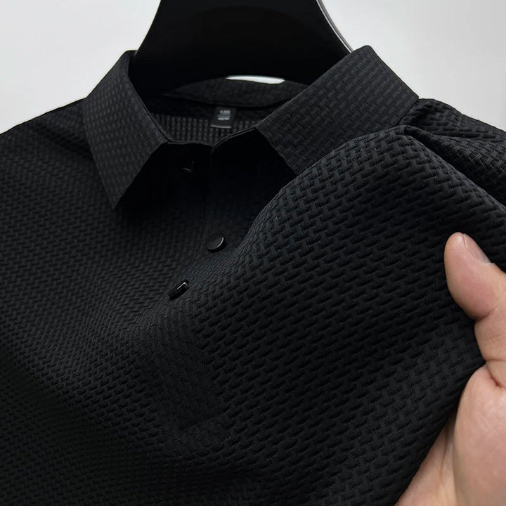 Alberic | Men's Classic Textured Polo Shirt