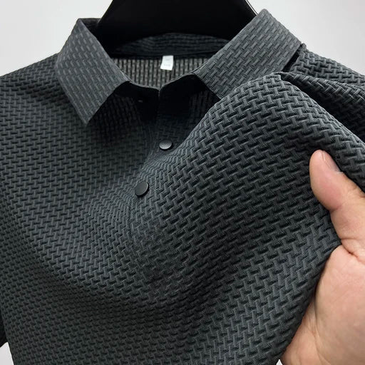 Alberic | Men's Classic Textured Polo Shirt