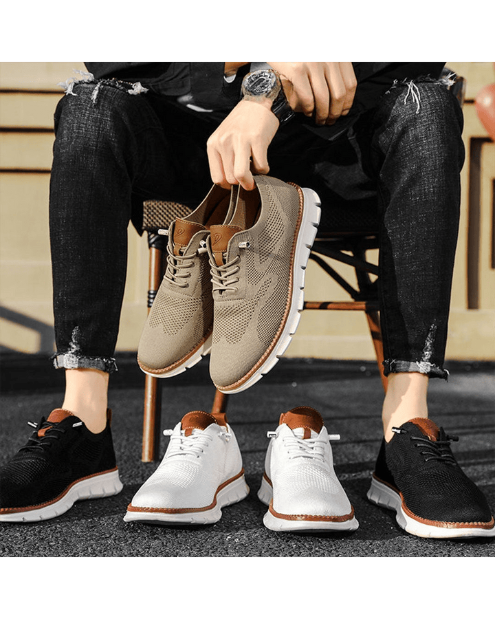Clayton | Men's Retro Lace Up Sneakers