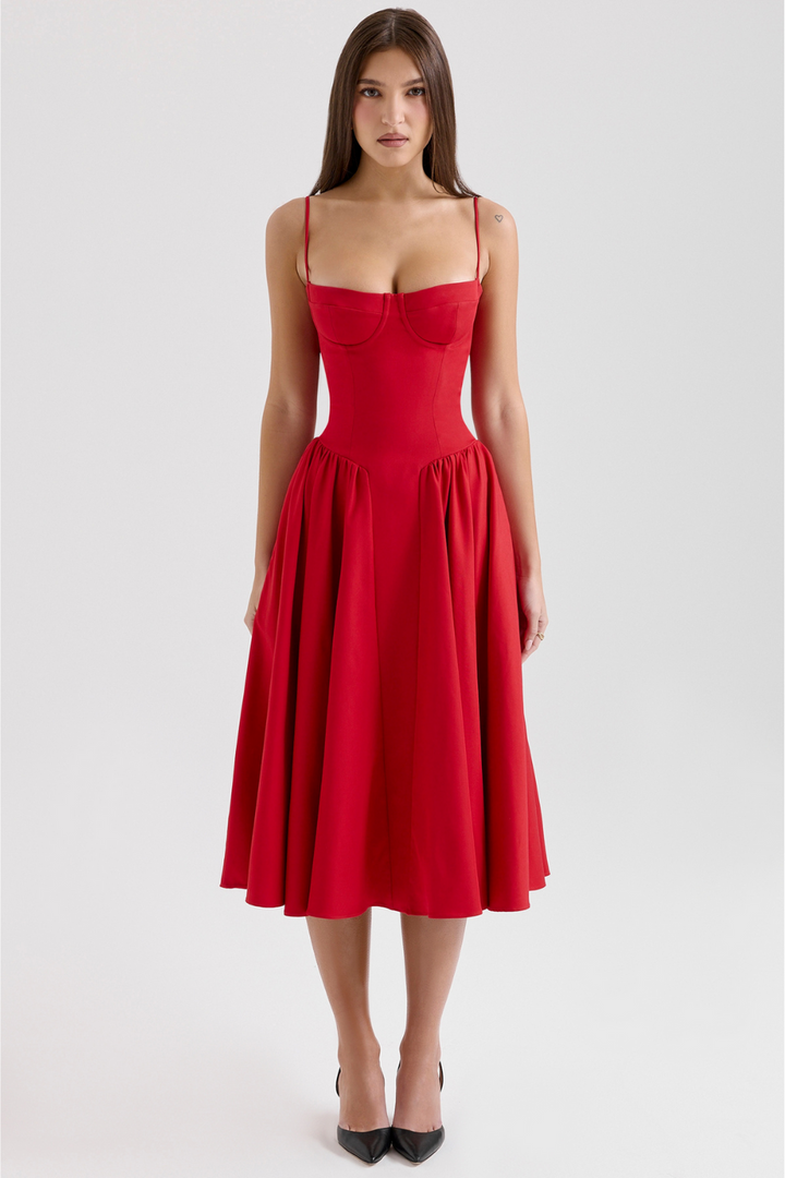 Charis | Women's Summer Midi Cami Dress