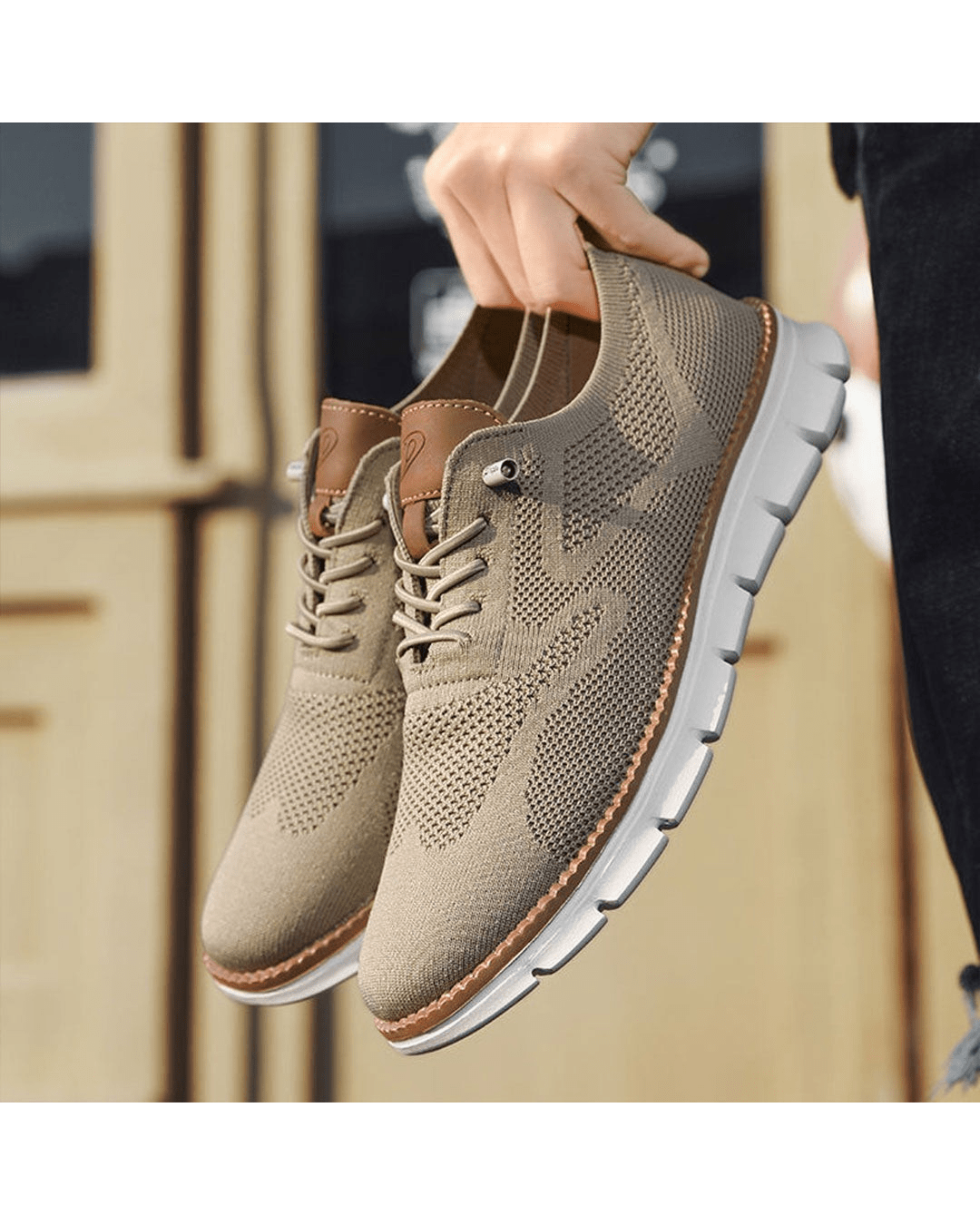 Clayton | Men's Retro Lace Up Sneakers