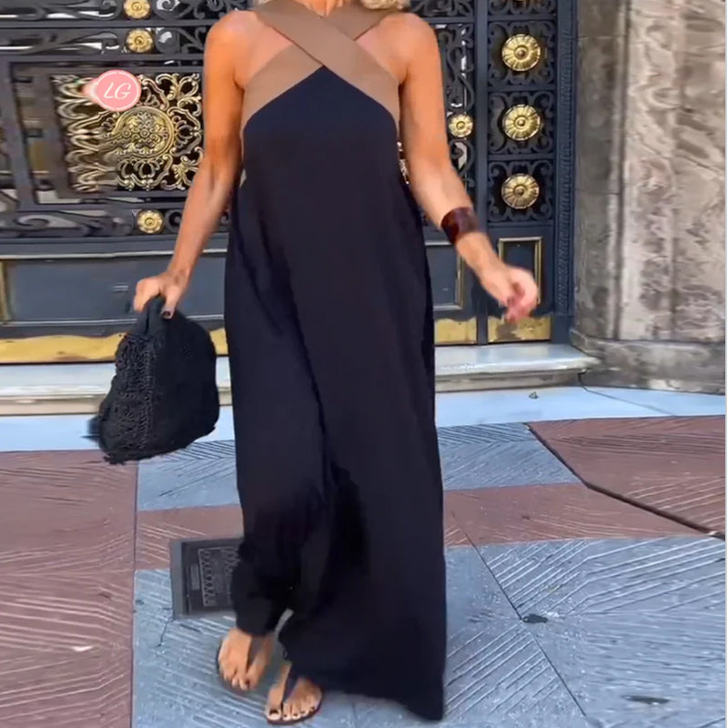 Barley | Women's Crossover Summer Maxi Dress