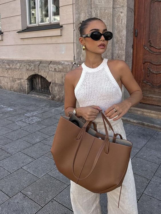 Iserra | Women's Structured Hand Tote Bag