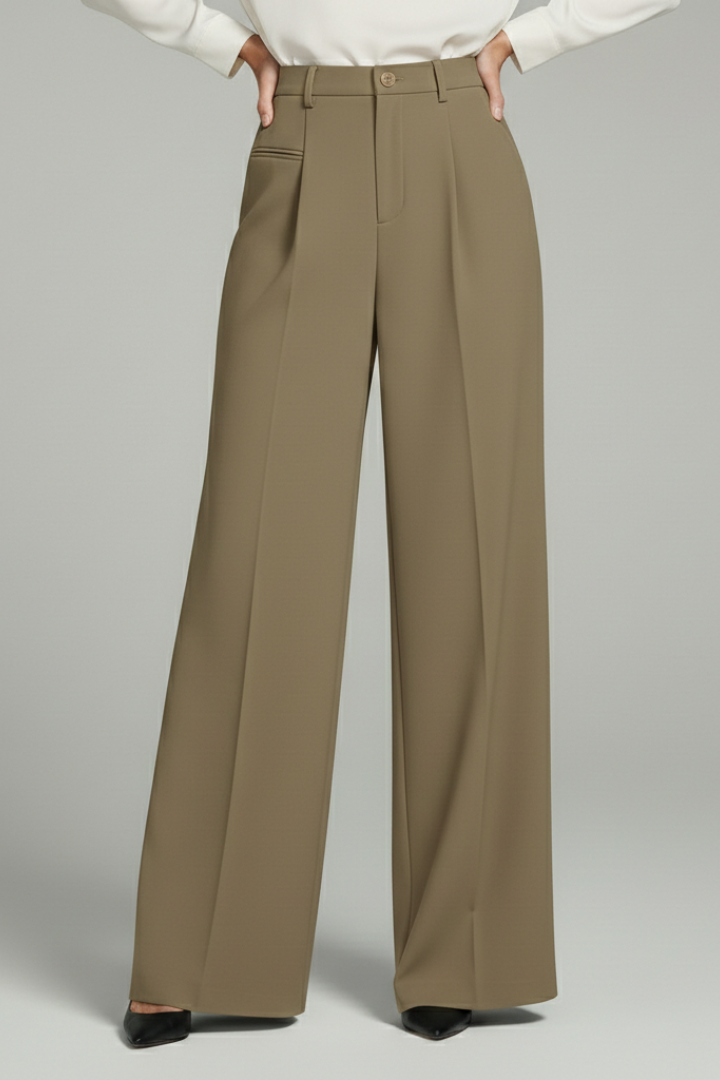 Freyae | Women's Wide Leg Casual Trousers