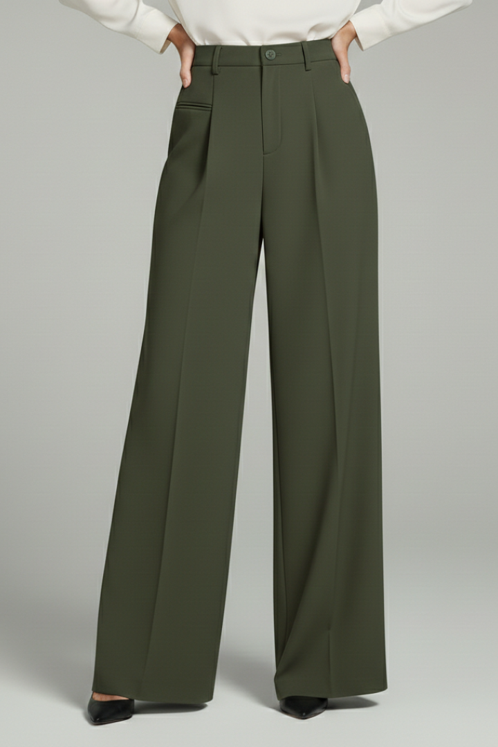 Freyae | Women's Wide Leg Casual Trousers
