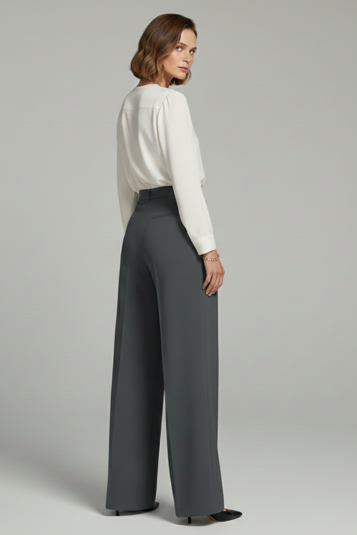 Freyae | Women's Wide Leg Casual Trousers