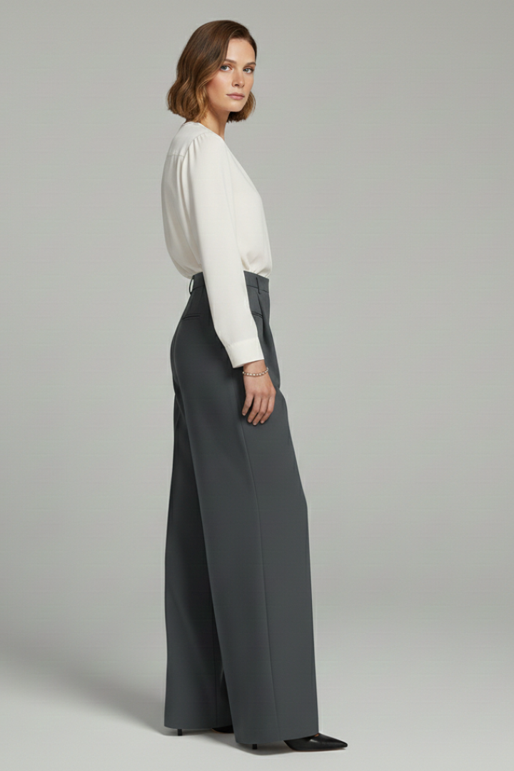 Freyae | Women's Wide Leg Casual Trousers