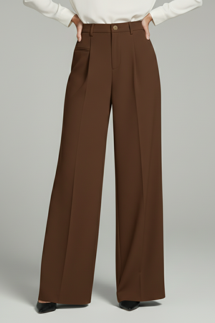 Freyae | Women's Wide Leg Casual Trousers