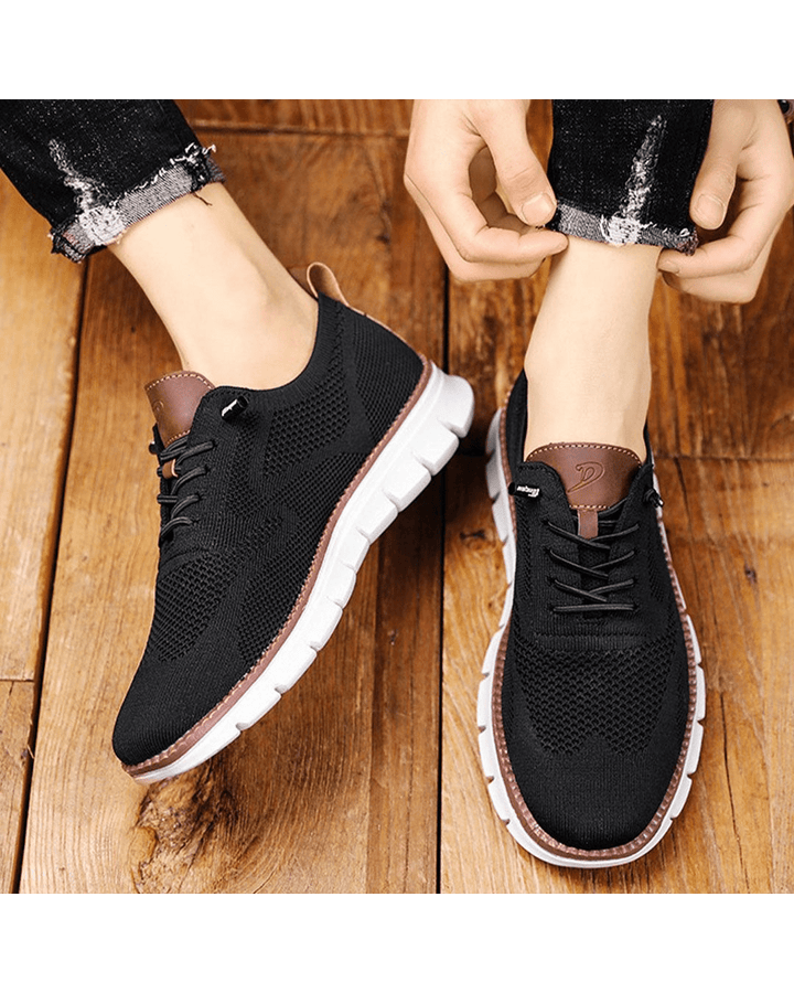 Clayton | Men's Retro Lace Up Sneakers