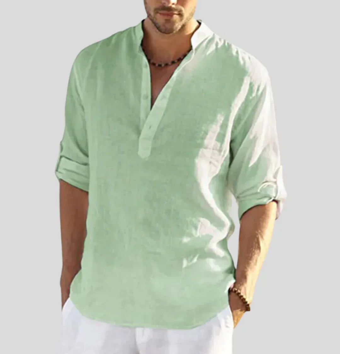 Colton | Men's V-Neck Collar Shirt