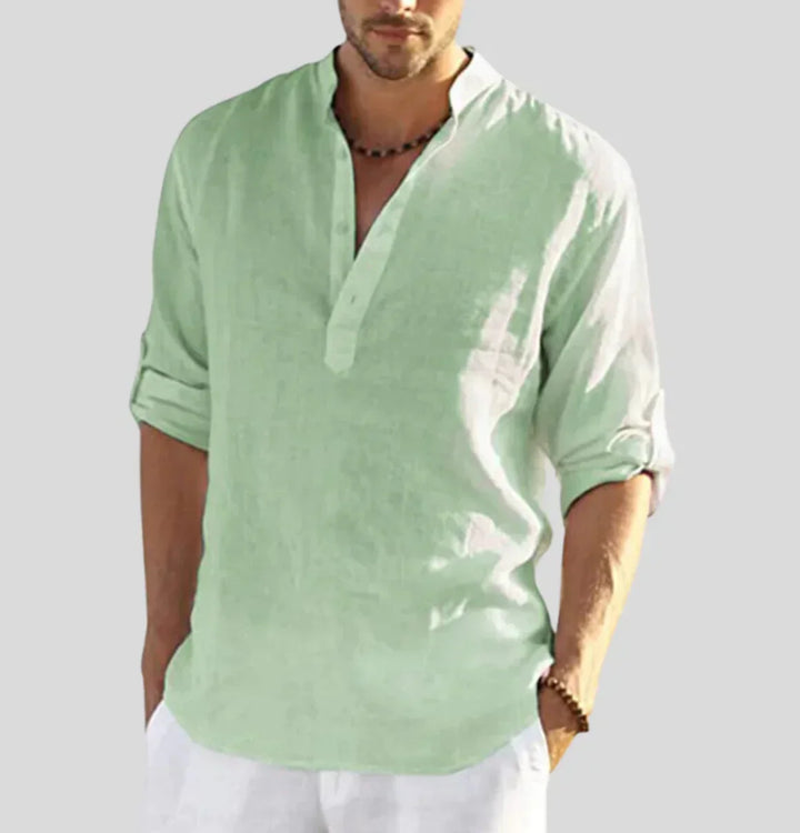 Colton | Men's V-Neck Collar Shirt