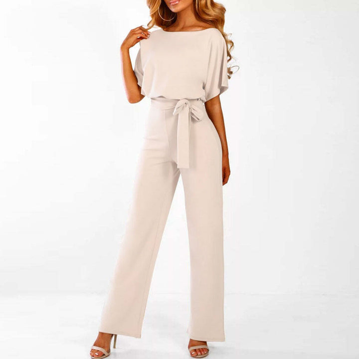 Havira | Women's Elegant Belted Jumpsuit