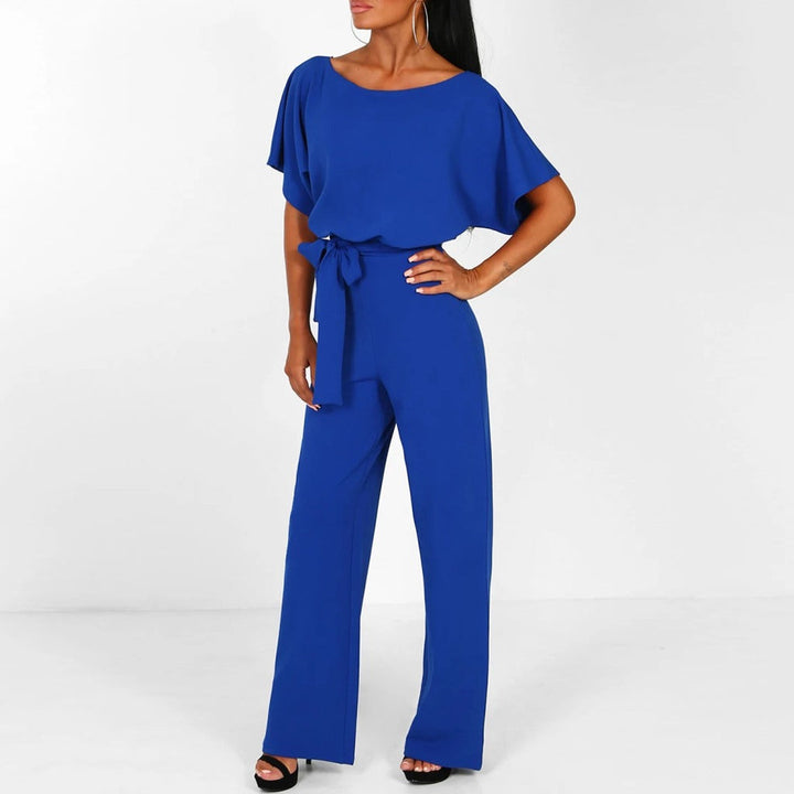 Havira | Women's Elegant Belted Jumpsuit