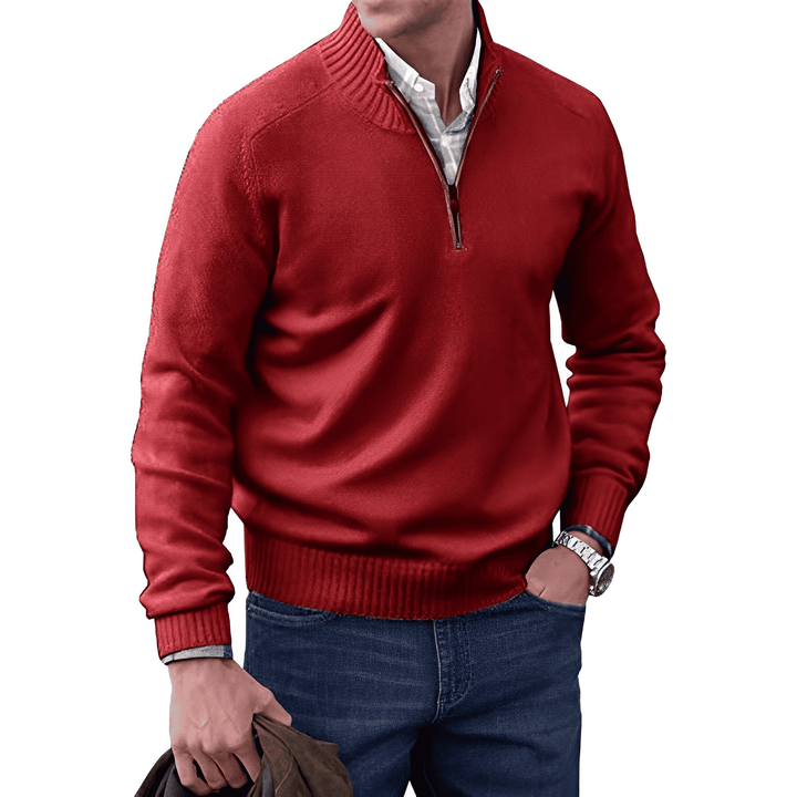Kairox | Men's Half Zip Knit Sweater
