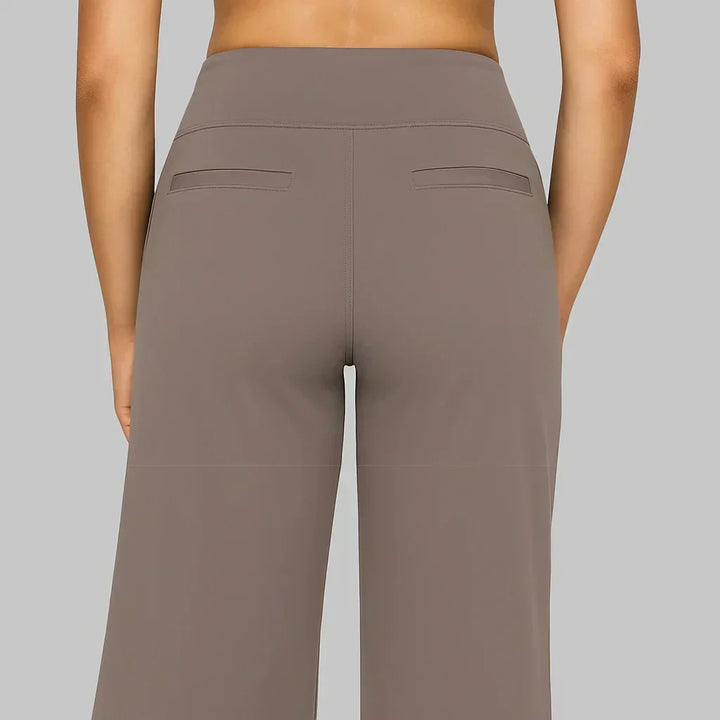 Acantha | Women's Elegant Wide Leg Soft Trousers