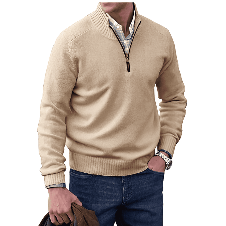 Kairox | Men's Half Zip Knit Sweater