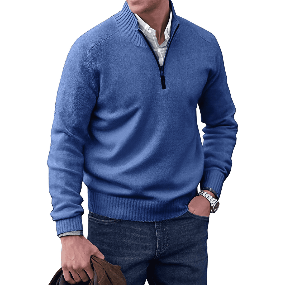 Kairox | Men's Half Zip Knit Sweater