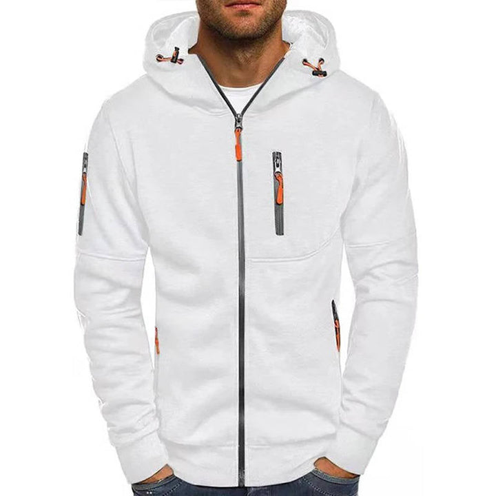 Chandler | Men's Zip Up Hoodie with Zip Pockets