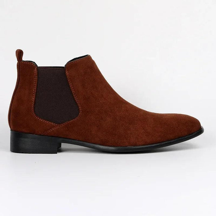 Lioren | Men's Suede Chelsea Boots