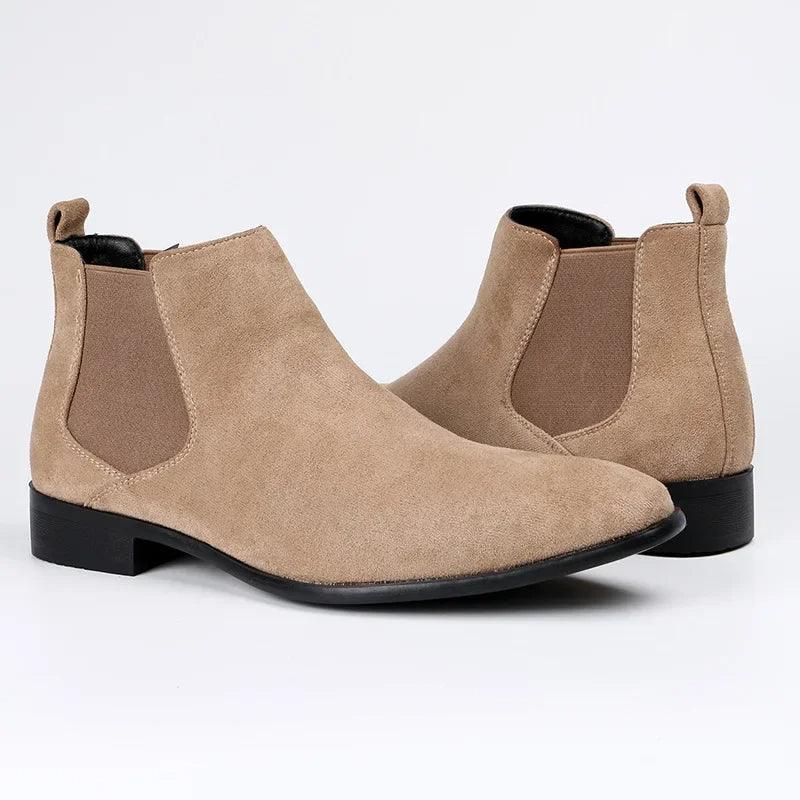 Lioren | Men's Suede Chelsea Boots