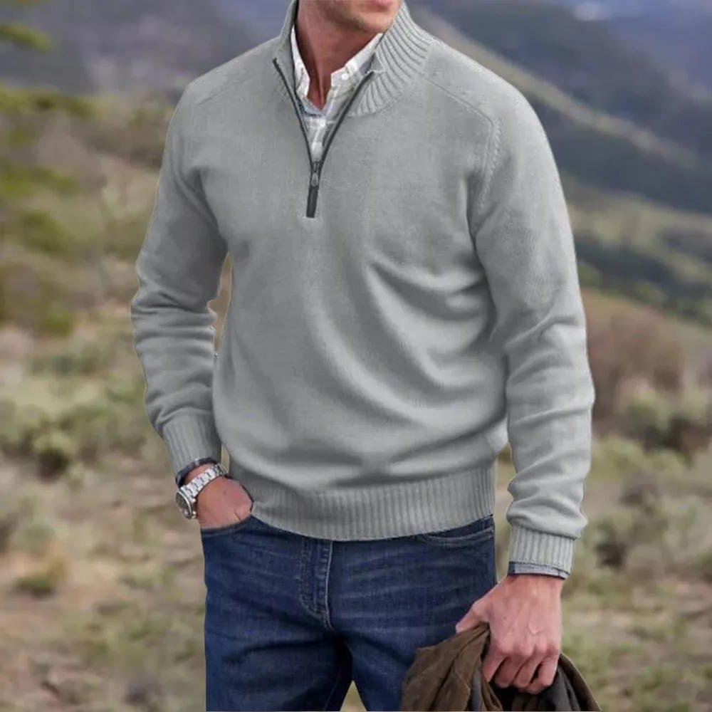 Kairox | Men's Half Zip Knit Sweater