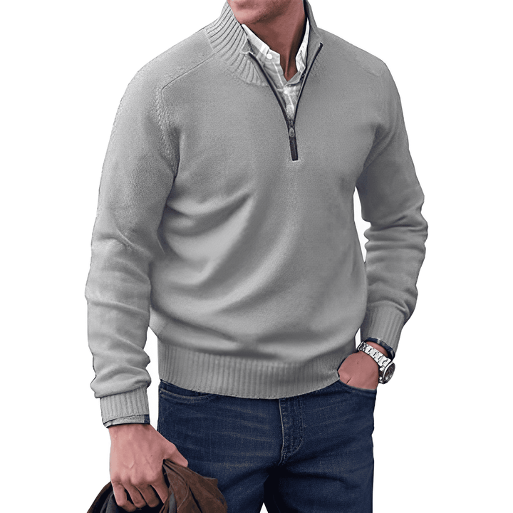 Kairox | Men's Half Zip Knit Sweater
