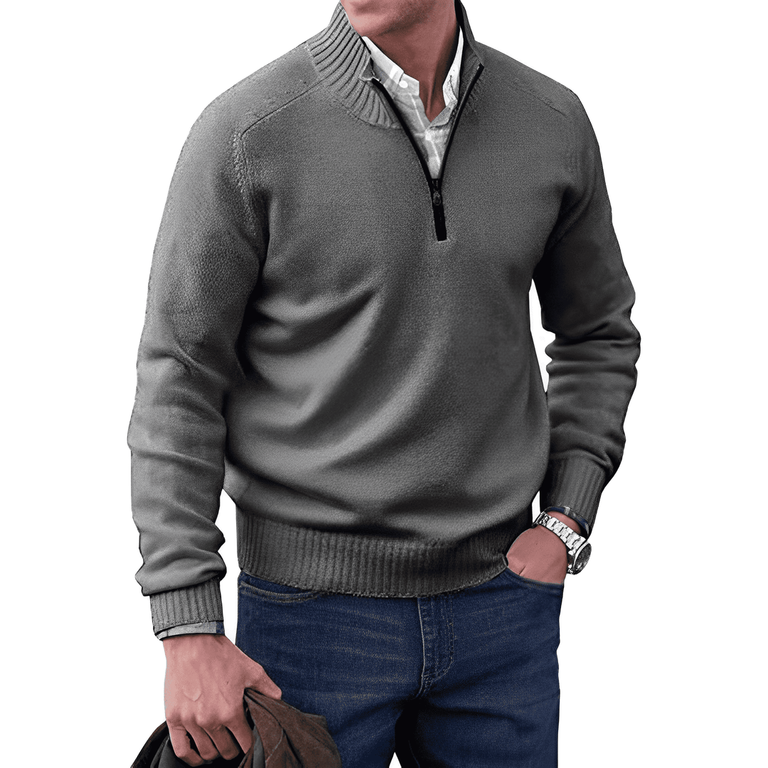 Kairox | Men's Half Zip Knit Sweater