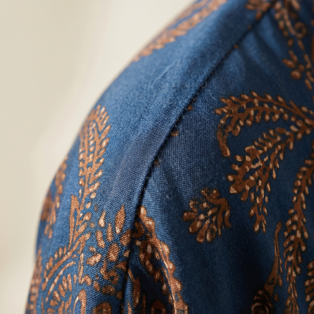 Elsie | Women's Elegant Printed Wrap Maxi Dress