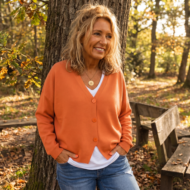 Annelise | Women's Casual Button-Front Knit Cardigan