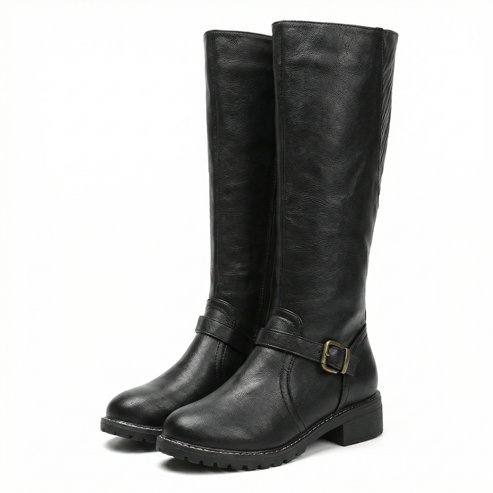 Gwen | Women's Classic Knee High Leather Boots