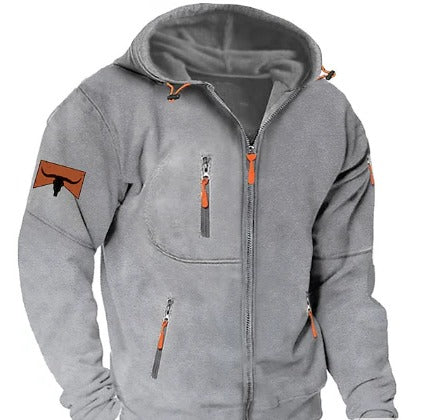 Cary | Men's Casual Zip Up Hoodie