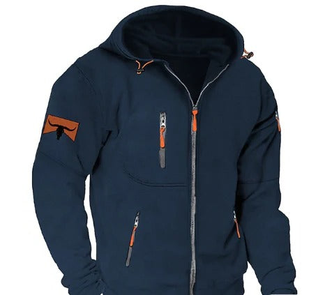 Cary | Men's Casual Zip Up Hoodie