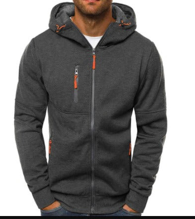 Cary | Men's Casual Zip Up Hoodie