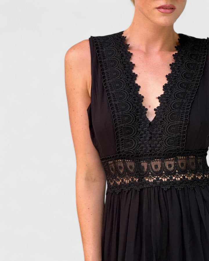 Zivara | Women's Summer V-Neck Midi Dress