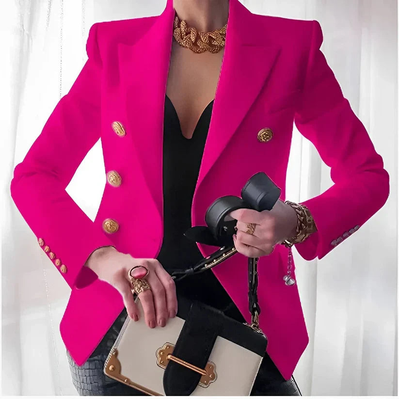 Minnie | Women's Classic Double-Breasted Blazer