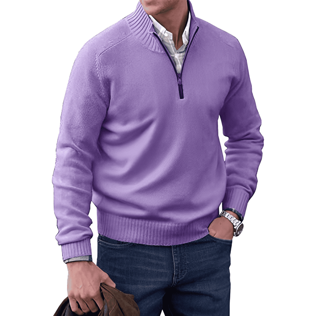 Kairox | Men's Half Zip Knit Sweater