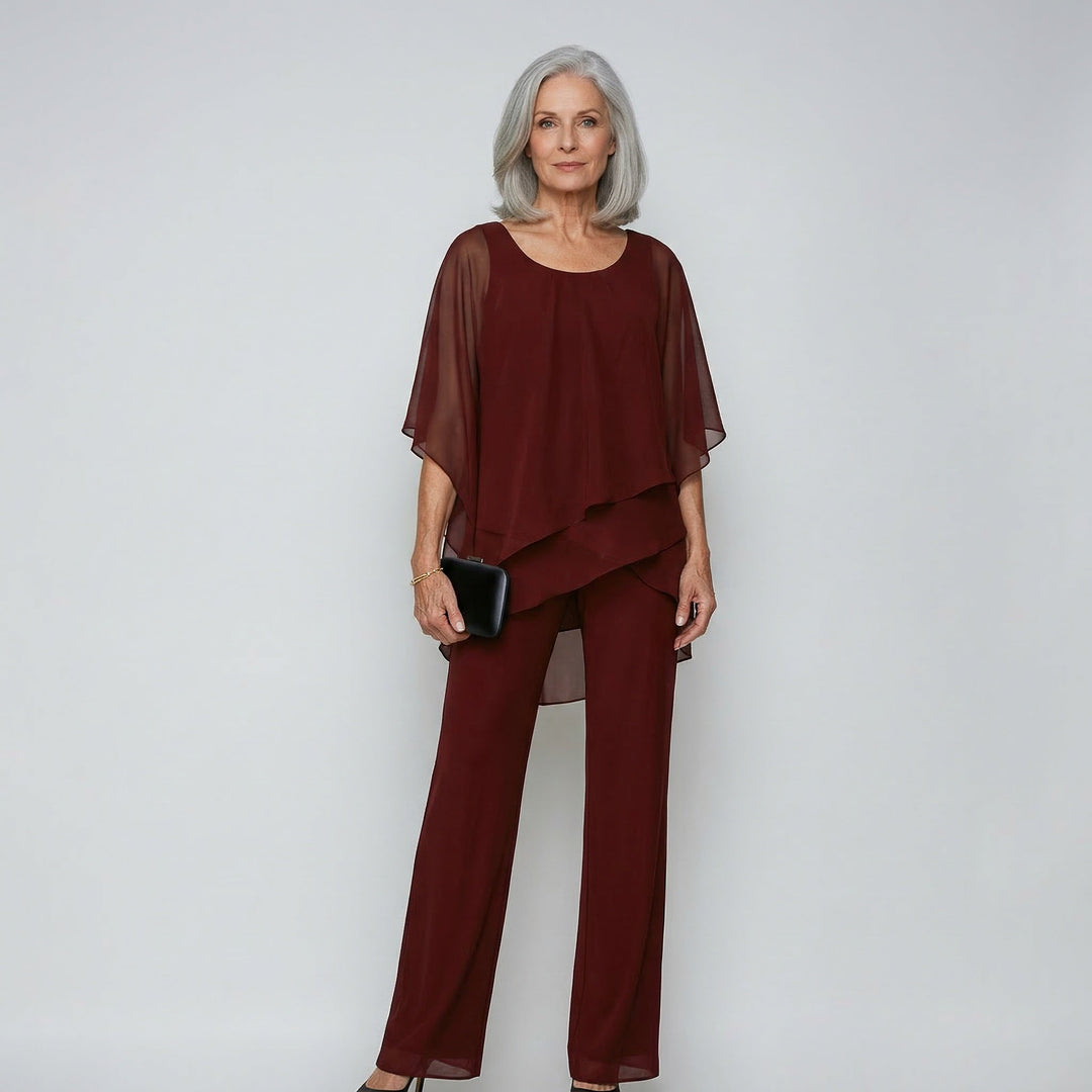Ayleth | Women's Elegant Two Piece Matching Set