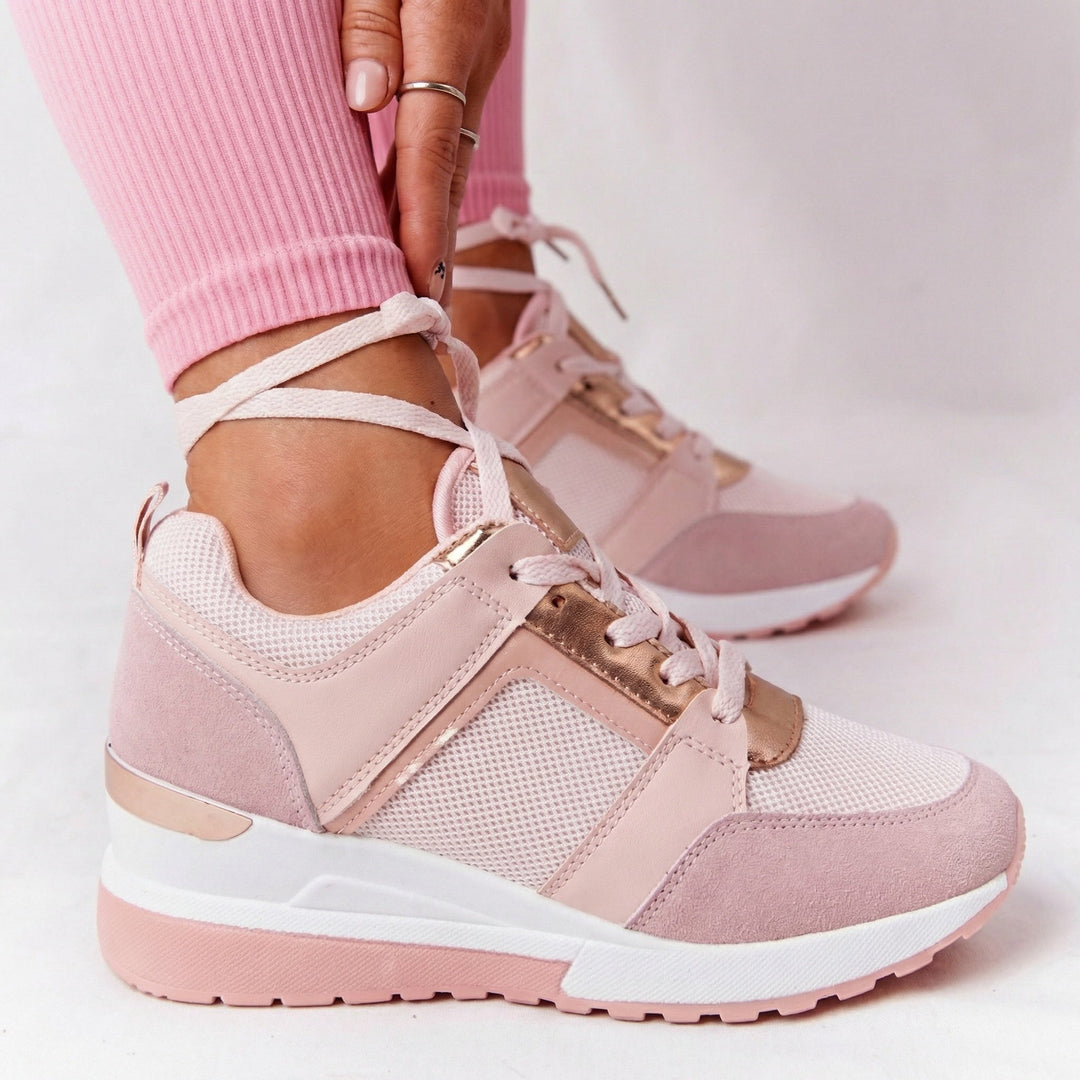 Aurelia | Women's Platform Lace-Up Sneakers