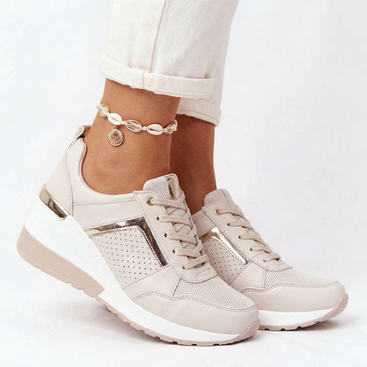 Aurelia | Women's Platform Lace-Up Sneakers