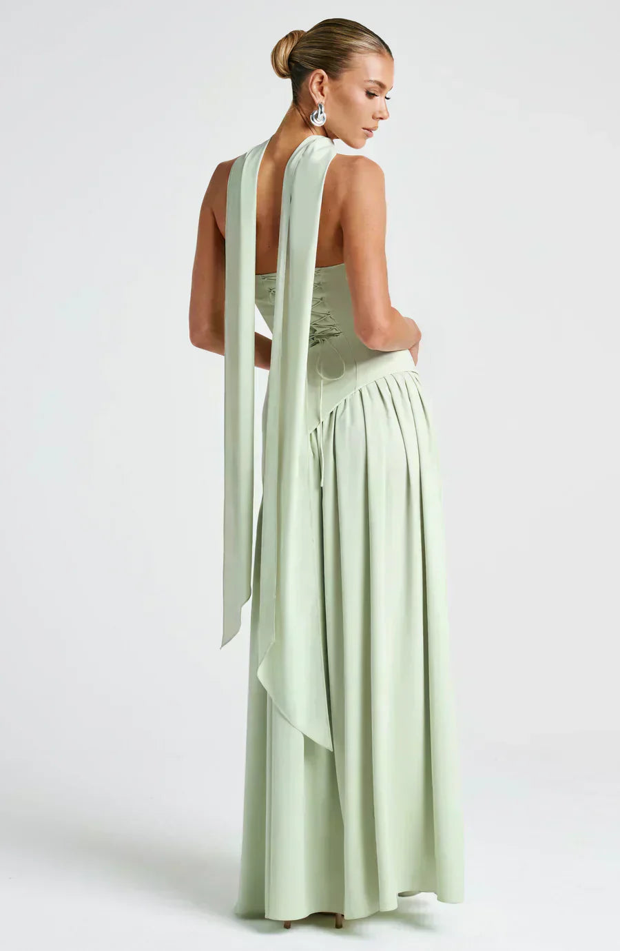 Ellie | Women's Asymmetric Wedding Guest Maxi Dress