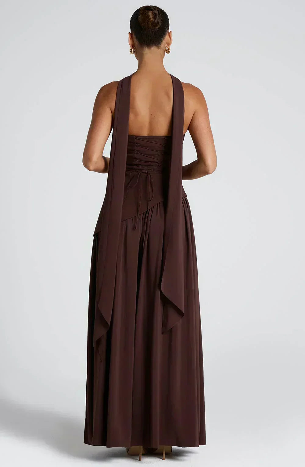 Ellie | Women's Asymmetric Wedding Guest Maxi Dress
