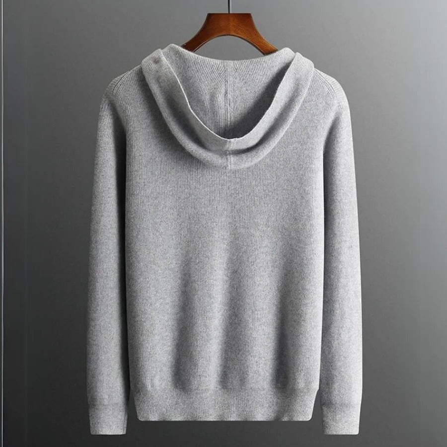 Charlton | Men's Minimalist Zip Up Hoodie