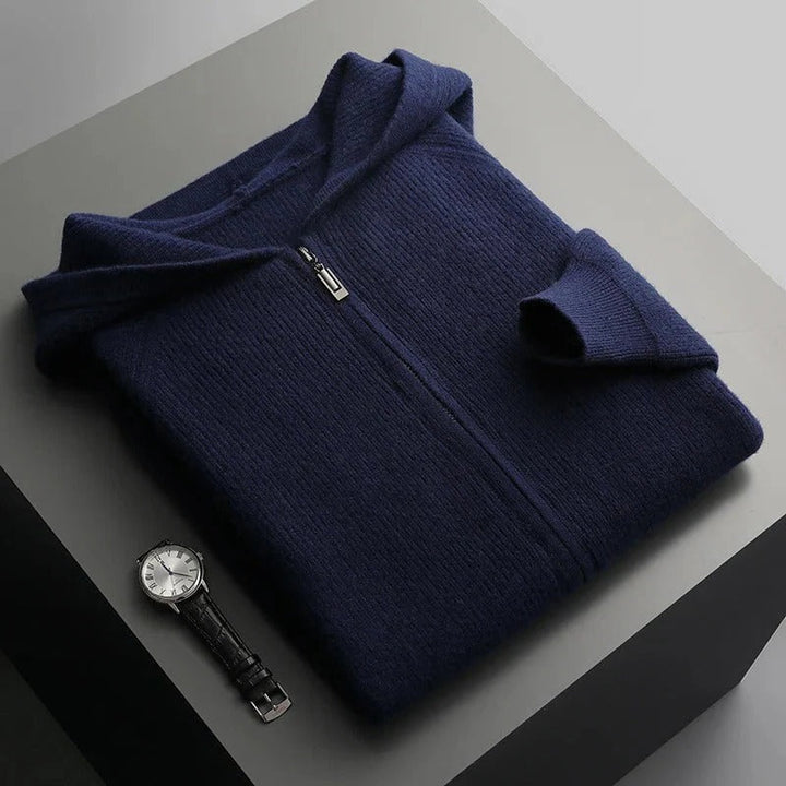 Charlton | Men's Minimalist Zip Up Hoodie