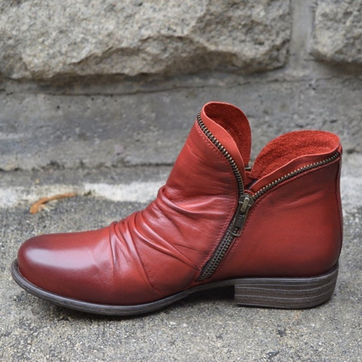 Hester | Women's Ankle Boots with Side Zip