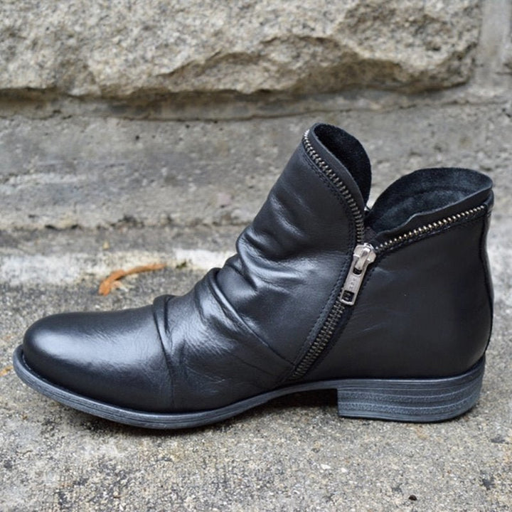 Hester | Women's Ankle Boots with Side Zip