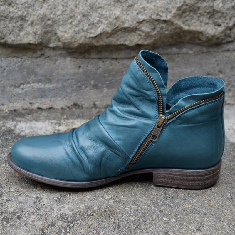 Hester | Women's Ankle Boots with Side Zip