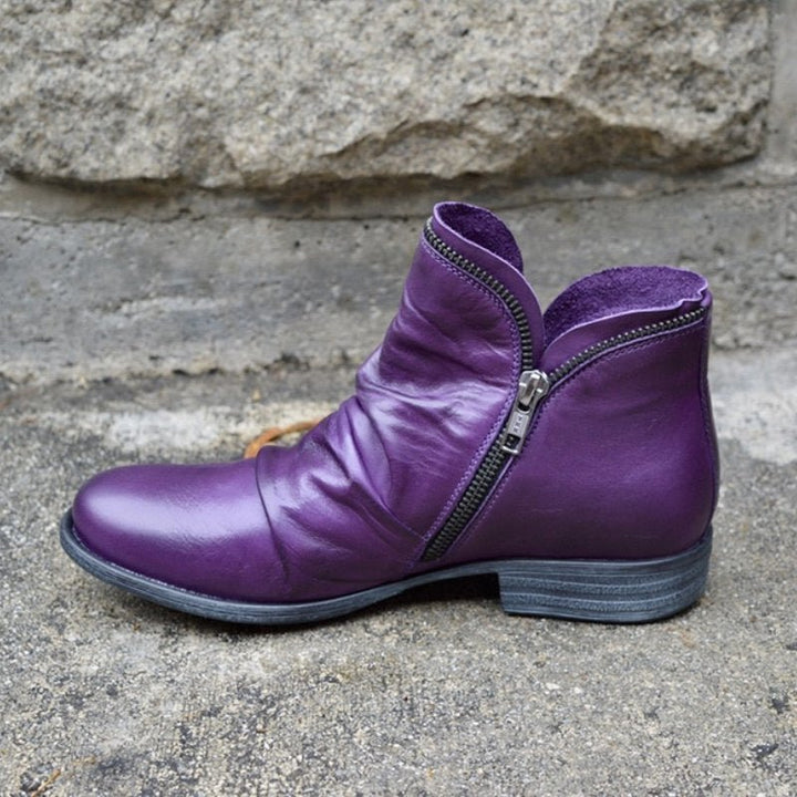 Hester | Women's Ankle Boots with Side Zip